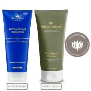Glorious Hair – Ultra Repair Shampoo – frei von Parfüm (früher: Pflegeshampoo bei empfindsamer Kopfhaut)