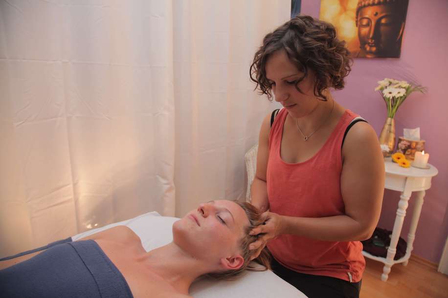 Massage München Wellness Kopfmassage
