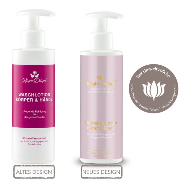 Relight Delight Beauty Basics Cleansing Lotion Hand & Body_Waschlotion_NEU