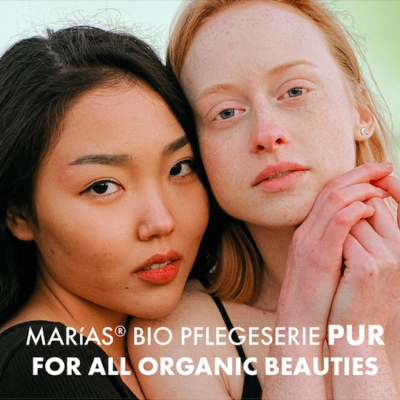 Bio Pflegeserie PUR für sensible Haut von Marías Biokosmetik