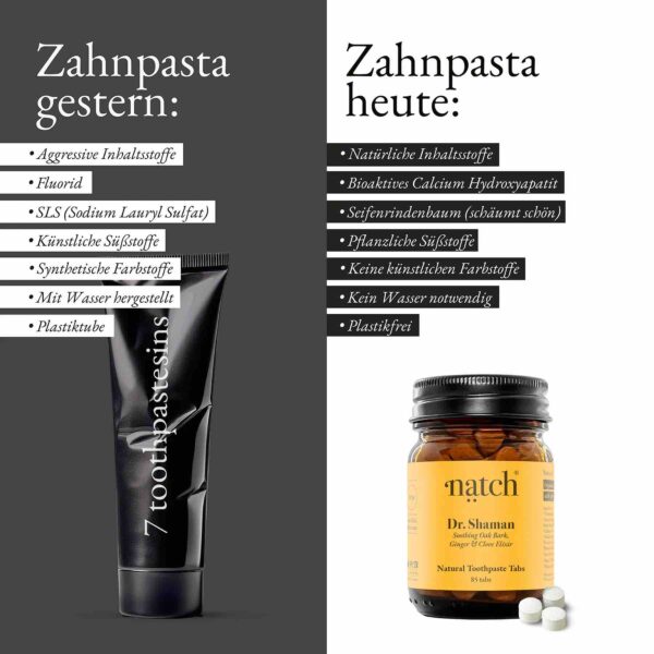 NATCH - Dr. Shaman (Zahnpasta Tabs) – Bild 4