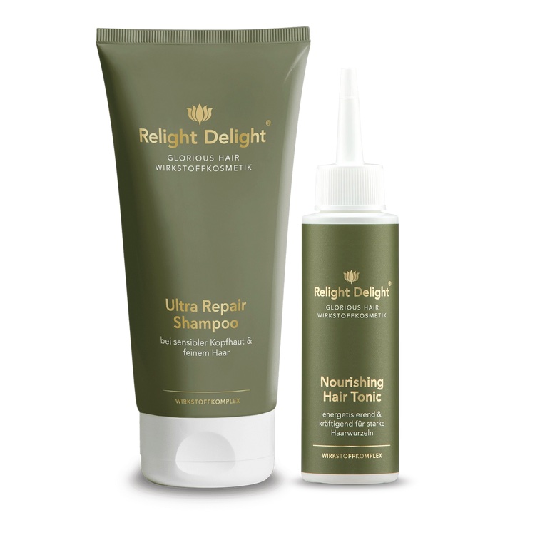 Glorious Hair Haarpflegeset Ultra Repair Duo frei von Parfuem