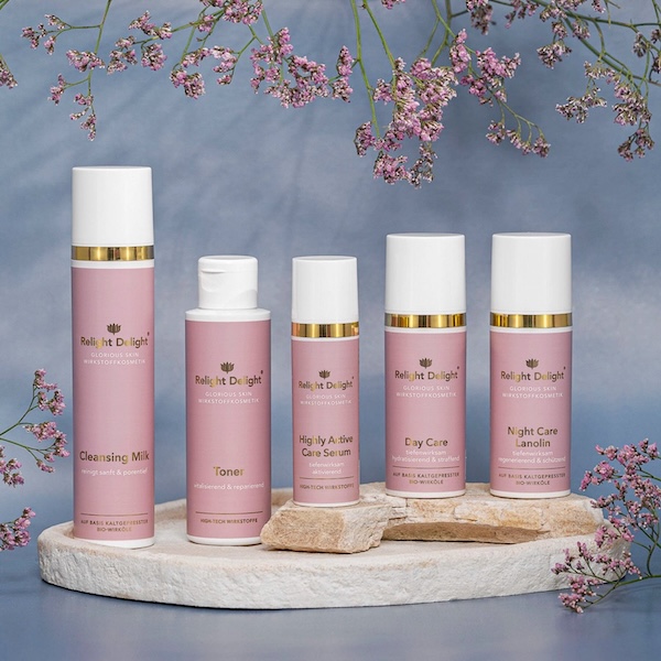 Glorious Skin - Face Care Set 1 2 Relight Delight Glorious Skin Face Care Set 1 Lanolin mit Parfüm