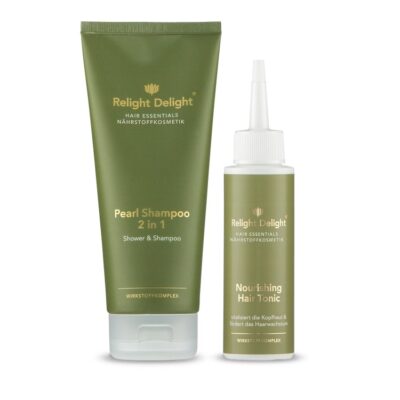NEUE „kleine“ Haarpflege-Sets von Relight Delight %
