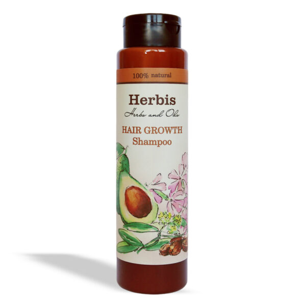 Hristina Cosmetics HERBIS Natuerliches-Shampoo fuer Haarwachstum