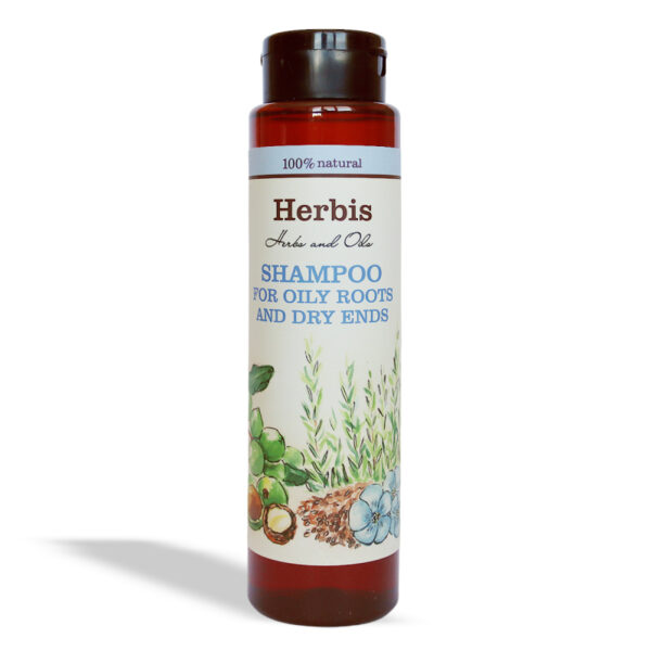 Hristina Cosmetics Shampoo fettiger Ansatz, trockene Spitzen