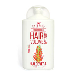 Hristina Natürliche Haarspülung / Conditioner echte Aloe für viel Volumen