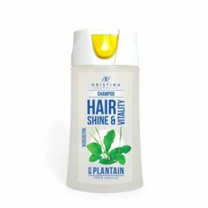 Hristina Natürliches Shampoo Wegerich für gesundes und kräftiges Haar