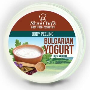 Hristina / Stani Chef´s Natürliches Körperpeeling bulgarischer Joghurt mit Meersalz