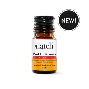 NATCH – Prof. Dr. Shaman – Postbiotic Miniflasche (Zahnpasta Tabs)
