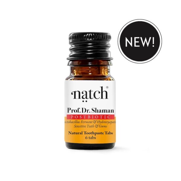 NATCH - Prof. Dr. Shaman - Postbiotic Miniflasche (Zahnpasta Tabs)