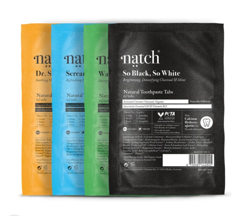 Mehr über den Artikel erfahren Neu bei mir: Die beliebten Natch Zahntabs jetzt auch als praktische Nachfüllpackungen erhältlich