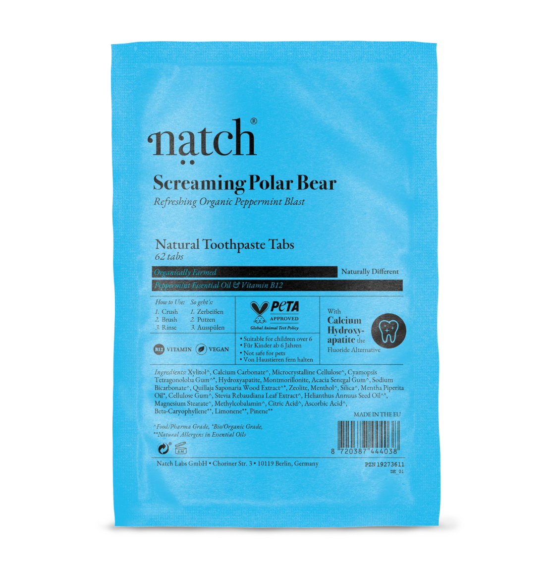 NATCH - Screaming Polar Bear - 1-Monats-Nachfüllpackung 1 NATCH - Screaming Polar Bear Nachfüllpackung