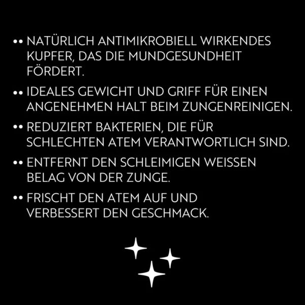 NATCH - Premium Zungenreiniger aus Kupfer – Bild 5