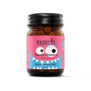 NATCH – Tooth Monster Bubblegum (Zahnpasta Tabs für Kids)
