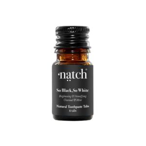 NATCH – So black, so white Miniflasche (Zahnpasta Tabs)