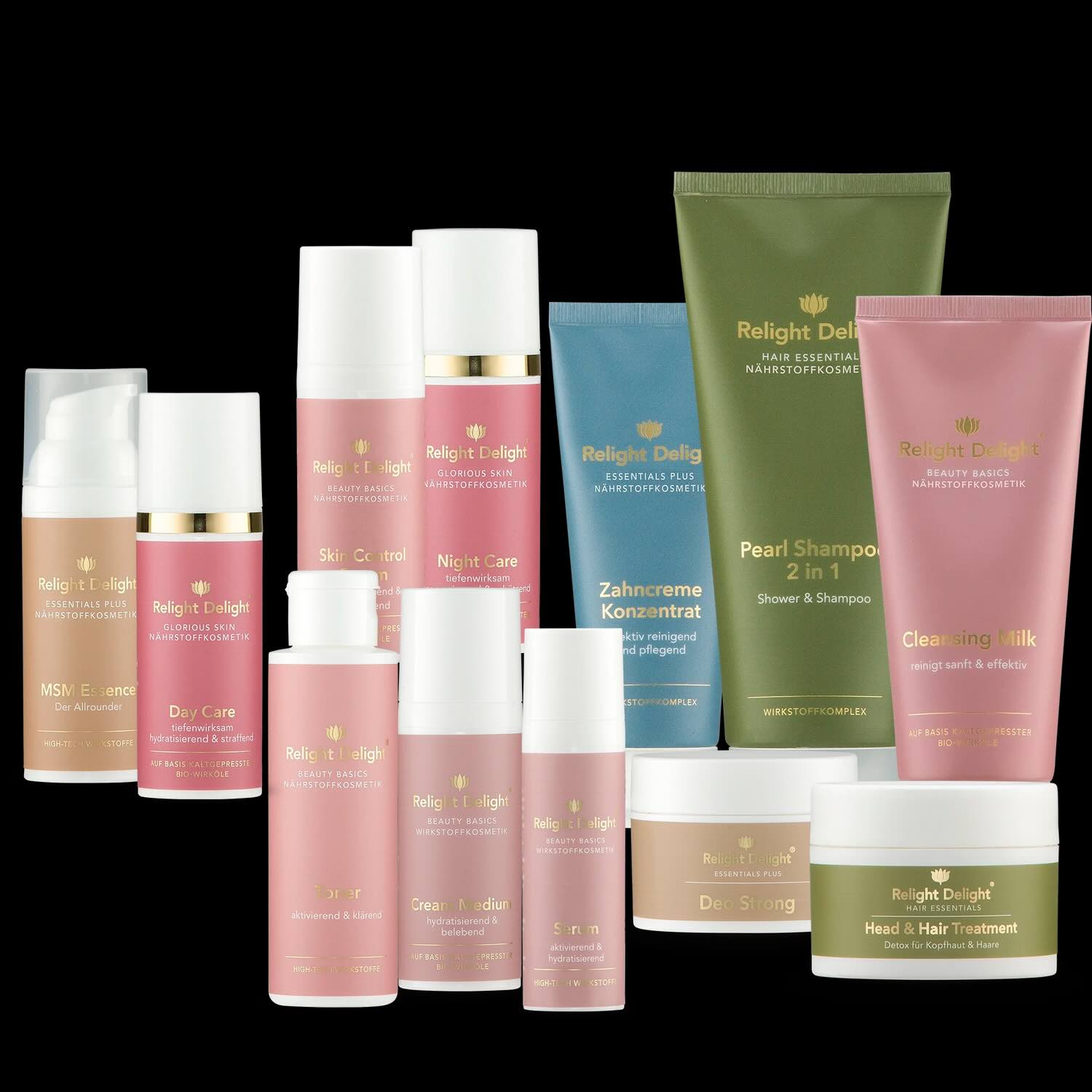 Pflegeset begleitend bei Rosacea - Für einen ebenmäßigen Teint 2 Relight Delight Pflegeset begleitend bei Rosacea