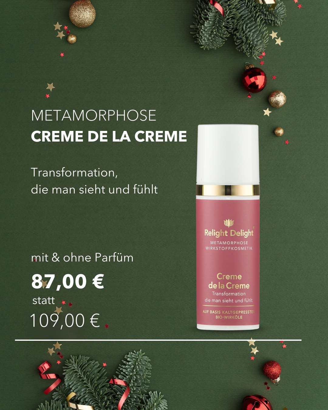 Dezember Aktionsangebote Relight Delight % 5 Relight Delight Dezember Aktionsangebote Metamorphose Creme