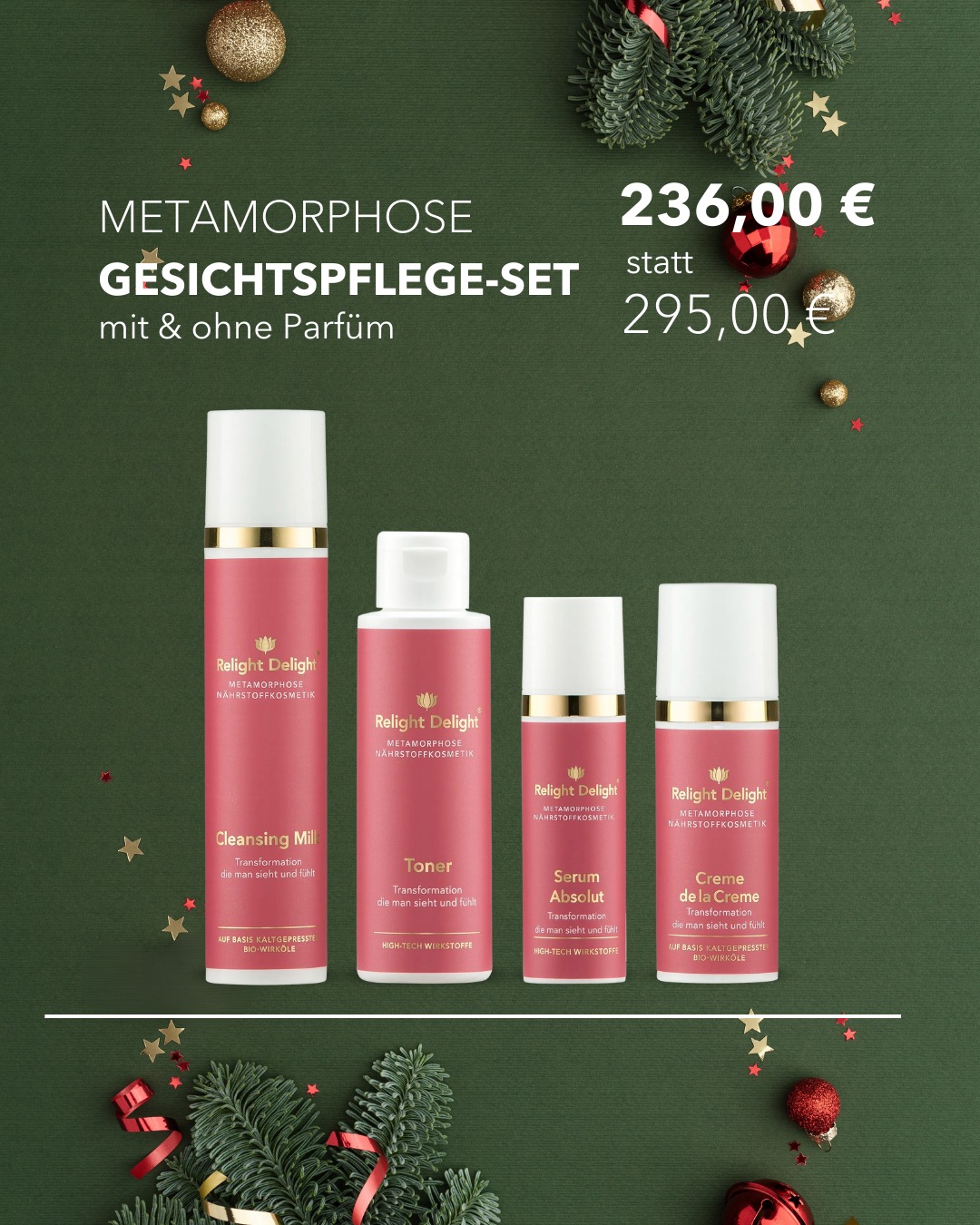 Dezember Aktionsangebote Relight Delight % 6 Relight Delight Aktion Angebot Metamorphose Set