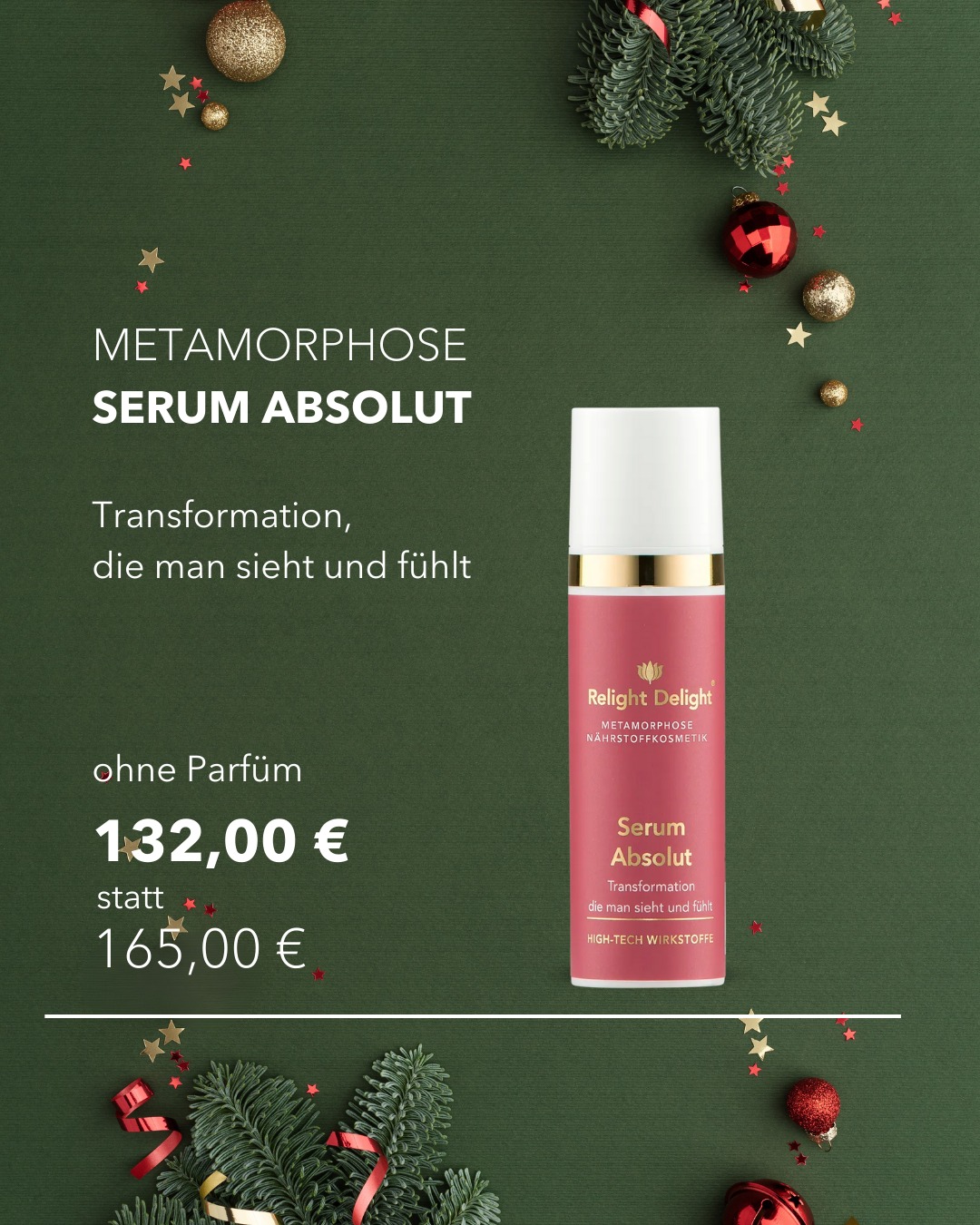 Dezember Aktionsangebote Relight Delight % 4 Relight Delight Dezember Aktionsangebote Metamorphose Serum