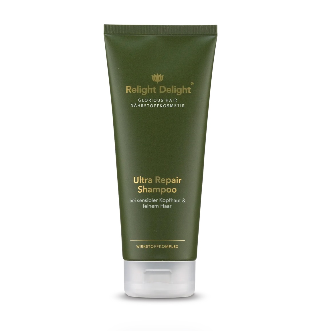 Glorious Hair - Ultra Repair Shampoo - frei von Parfüm (früher: Pflegeshampoo bei empfindsamer Kopfhaut) 1 Relight Delight Glorious Hair - Ultra Repair Shampoo