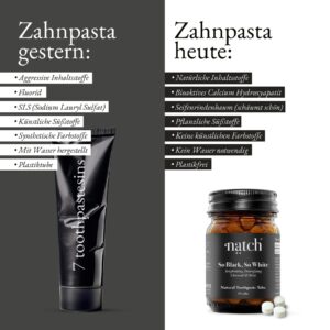 NATCH – So black, so white (Zahnpasta Tabs)