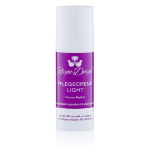 Relight Delight Pflegecreme Light frei von Parfüm